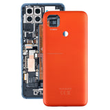 Back Panel Cover For Redmi 9C : Orange