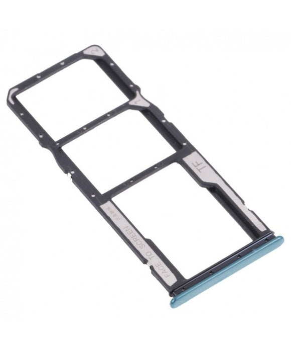 Sim Tray Card Holder For Redmi Note 10 4G : Green