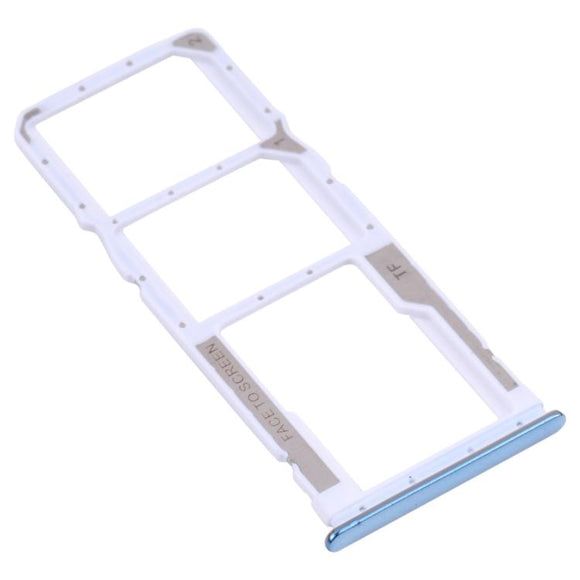 Sim Tray Card Holder For Redmi Note 10 Pro Max : Blue