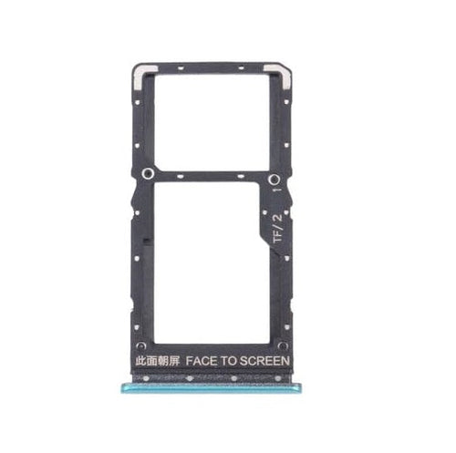 Sim Tray Card Holder For Redmi Note 10T 5G : Blue