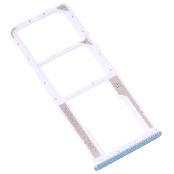 Sim Tray Card Holder For Redmi Note 11 4G : Blue