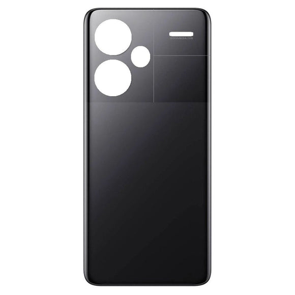 Back Panel Cover For Redmi Note 13 Pro Plus 5G : Black