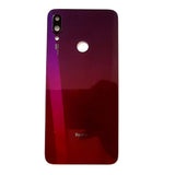 Back Panel Battery Cover With Camera Glass Lens for  Redmi Note 7 4G : Red
