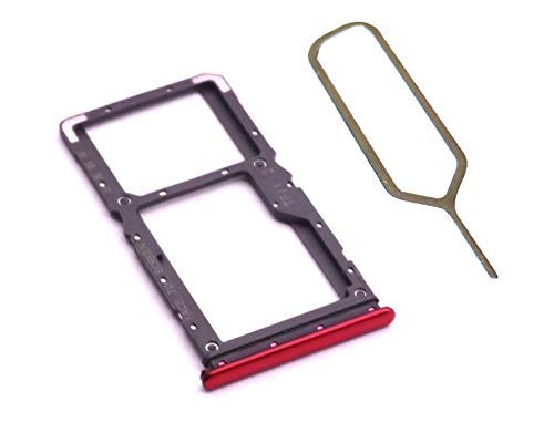 SIM Card Holder Tray For Redmi Note 7 Pro : Red