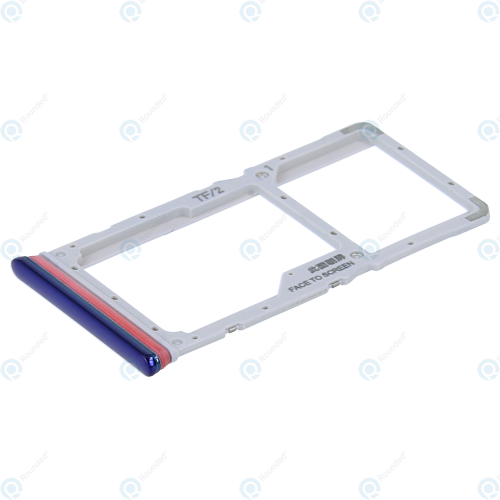 SIM Card Holder Tray For Redmi Note 8 Pro : Blue