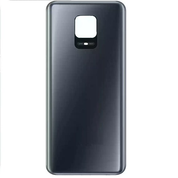 Back Panel Cover For Redmi Note 9 Pro Max 4G : Black