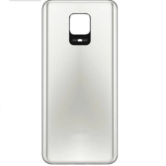 Back Panel Cover For Redmi Note 9 Pro Max 4G : White