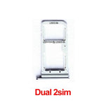 Dual SIM Card Holder Tray For Samsung Galaxy S7 G930 : Grey