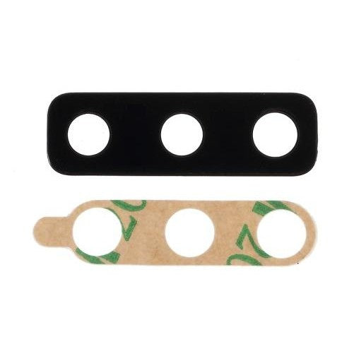 Back Rear Camera Glass Lens For Samsung Galaxy A7 2018 Black