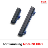 External Side Button Out Keys Power Volume Buttons For Samsung Note 20 Ultra 5G Black