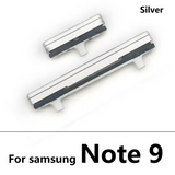 External Side Button Out Keys Power Volume Buttons For Samsung Note 9 White
