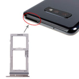 Dual SIM Card Holder Tray For Samsung Galaxy S10E : Black