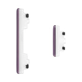 External Side Button Out Keys Power Volume Buttons For Samsung S20 FE 5G Purple