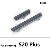 External Side Button Out Keys Power Volume Buttons For Samsung S20 Plus 5G Black