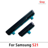 External Power and Volume Buttons For Samsung S21 5G : Gray