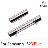 External Power and Volume Buttons For Samsung S23 Plus 5G : Cream
