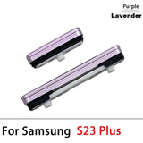 External Power and Volume Buttons For Samsung S23 Plus 5G : Lavender