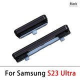 External Power and Volume Buttons For Samsung S23 Ultra : Black