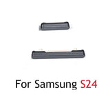 External Power and Volume Buttons For Samsung S24 5G : Black