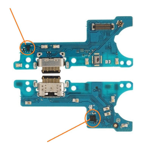 Charging Port PCB Board Flex For Samsung A11 (Fast Charging Network ICs)