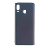 Back Panel Cover For Samsung Galaxy A20 4G : Black