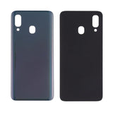 Back Panel Cover For Samsung Galaxy A20 4G : Black