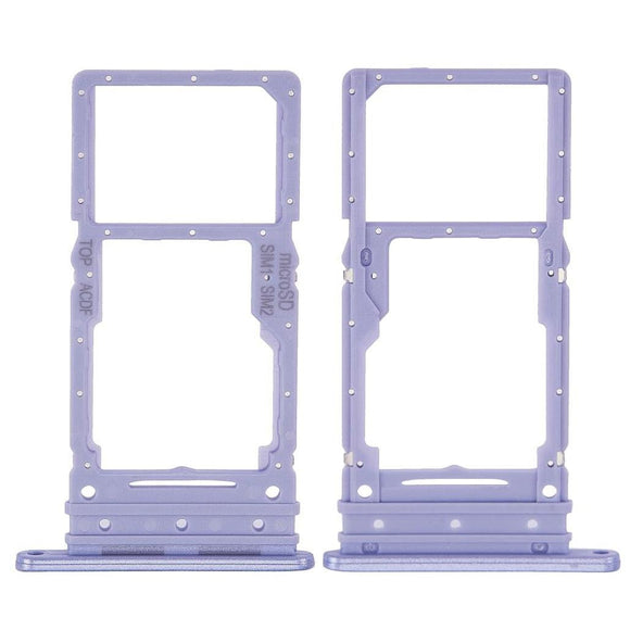 Sim Tray Card Holder For Samsung Galaxy A34 5G : Violet