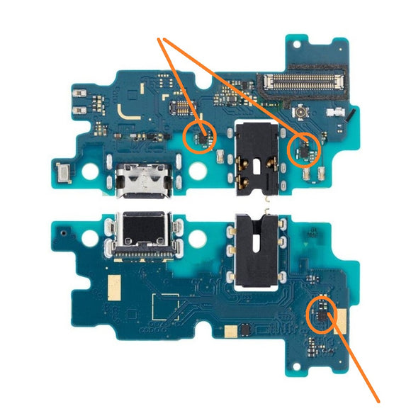 Charging Port / PCB CC Board For Samsung A50S