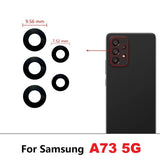 Back Rear Camera Glass Lens For Samsung A73 5G