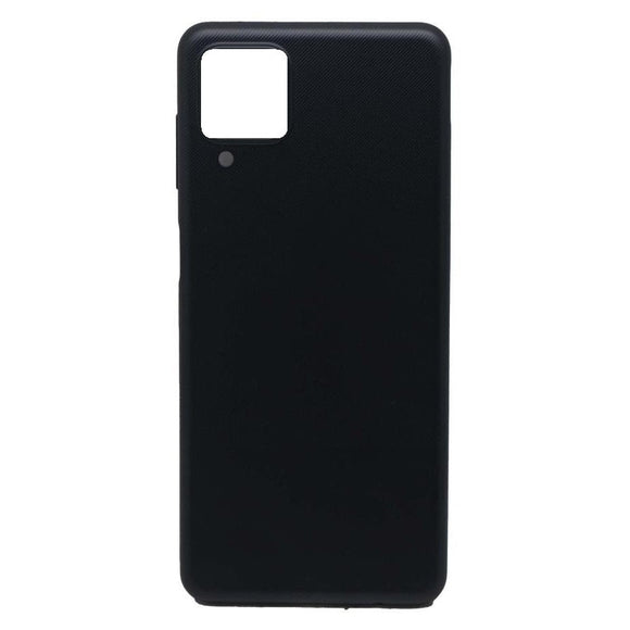 Back Panel Cover For Samsung Galaxy A12 India 4G : Black