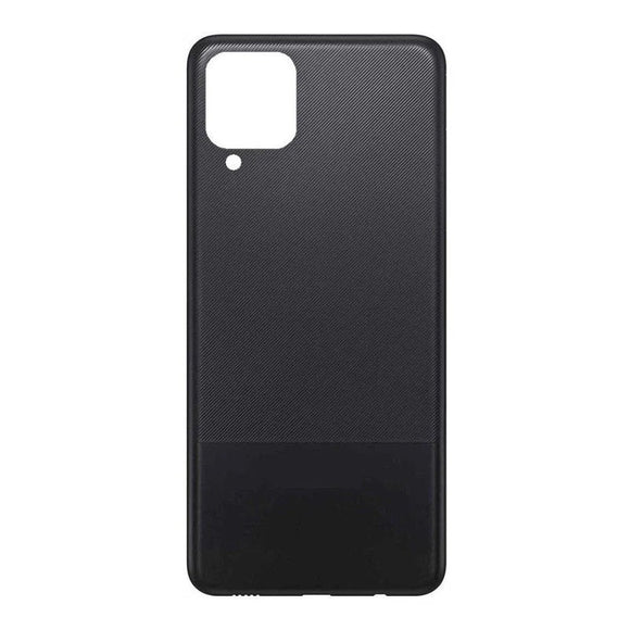 Back Panel Cover For Samsung Galaxy M12 India 4G : Black