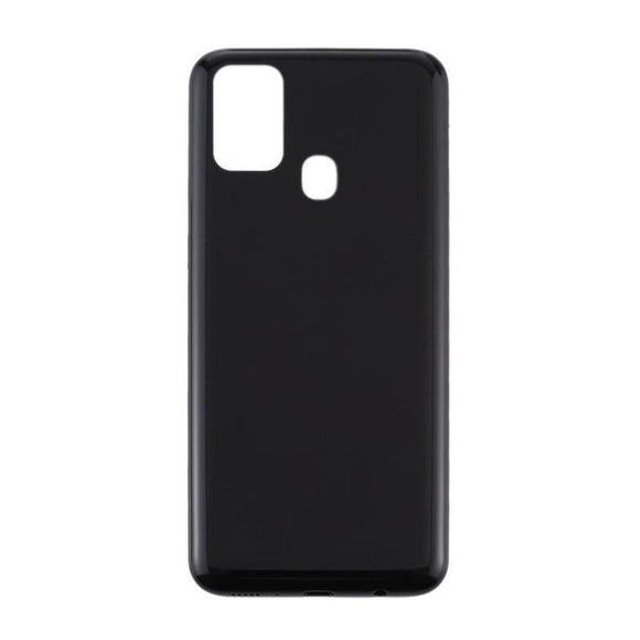 Back Panel Cover For Samsung Galaxy M31 Prime 4G : Black