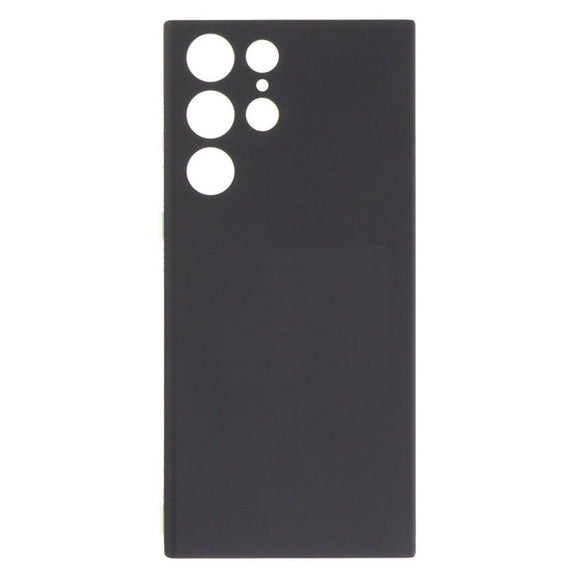 Back Panel Cover For Samsung Galaxy S22 Ultra 5G : Black