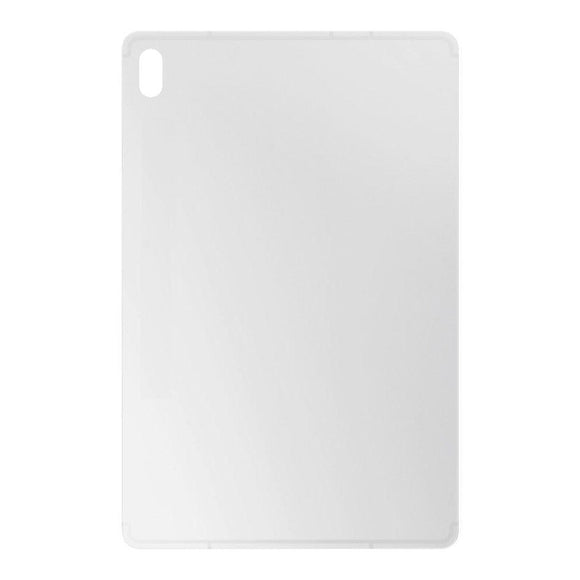 Back Panel Cover For Samsung Galaxy Tab S7 FE 5G : Silver