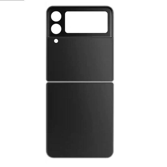 Back Panel Cover For Samsung Galaxy Z Flip 3 5G : Black