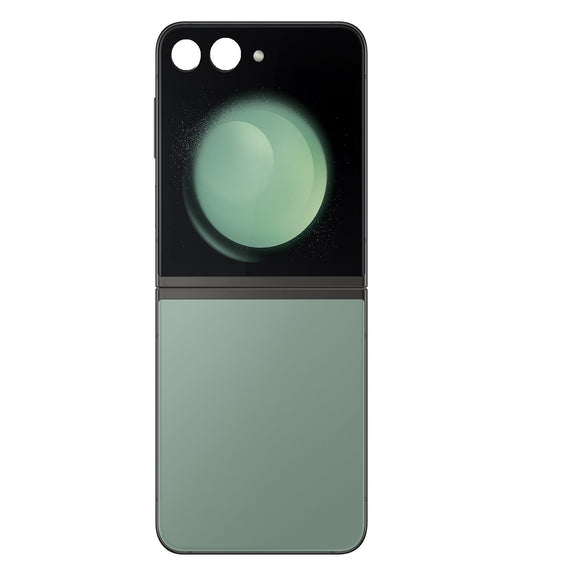 Back Panel Cover For Samsung Galaxy Z Flip 5 5G : Mint Green