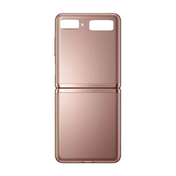 Back Panel Cover For Samsung Galaxy Z Flip 5G : Bronze