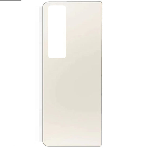 Back Panel Cover For Samsung Galaxy Z Fold 4 5G : Beige Gold