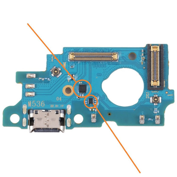 Charging Port PCB Board Flex For Samsung M53 5G (Fast Charging Network ICs)