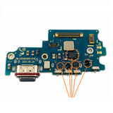 Charging Port Board Connector CC Flex For Samsung S21 FE 5G G990B