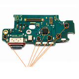 Charging Port Board Connector CC Flex For Samsung S25 Plus 5G S936