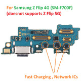 Charging Port PCB Board Flex For Samsung Z Flip 4G (SM-F700F) (doesnot supports Z Flip 5G)