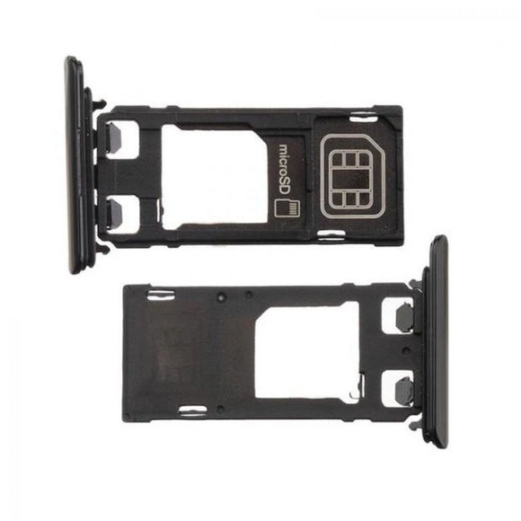 SIM Card Holder Tray For Sony Xperia XZ F8332 : Black