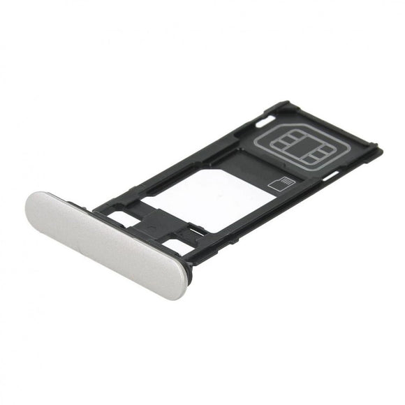 SIM Card Holder Tray For Sony Xperia XZs G8232 : Silver