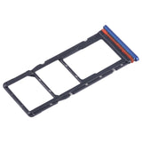 Sim Tray Card Holder For Tecno Pop 5 Pro : Dark Blue