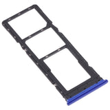 SIM Tray Card Holder For Tecno Pova LD7J : Blue