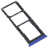 SIM Tray Card Holder For Tecno Pova LD7J : Blue