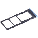 Sim Tray Card Holder For Tecno Spark 10 4G : Blue