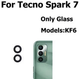 Back Rear Camera Glass Lens For Tecno Spark 7