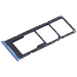 Sim Tray Card Holder For Tecno Spark 9T India : Blue